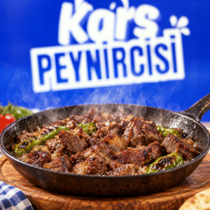 Kars Dana Kavurma - Tabakta Pişmiş Dana Kavurma Sunumu